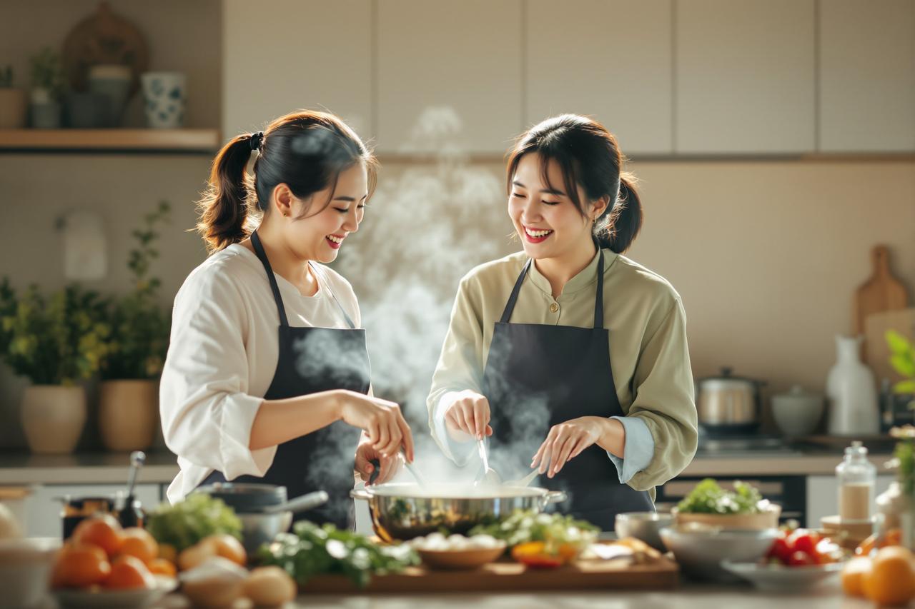 ai小短剧婆媳厨房